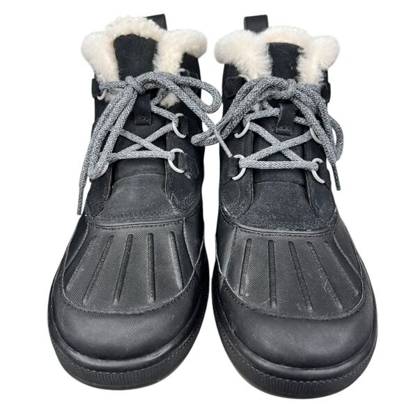 Nike Women’s Woodside Black Lined Winter Boot Size US 9 - Picture 7 of 11